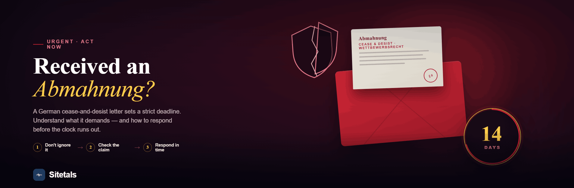 Received an Abmahnung? What to Do Next