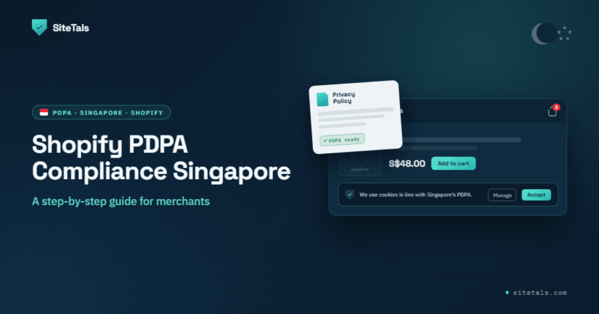 Shopify PDPA Compliance Singapore